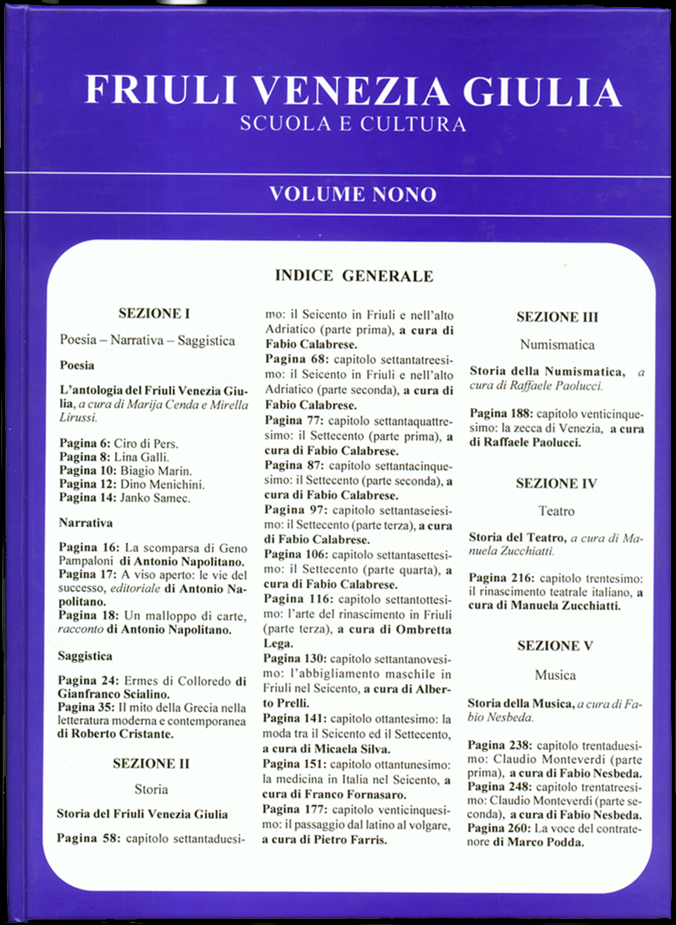 Friuli Venezia Giulia Scuola e Cultura - Vol. IX
